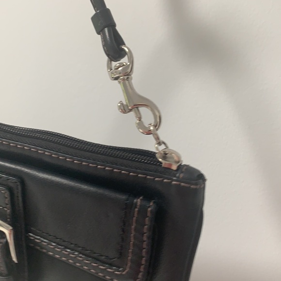 Coach Black Buckle Wristlet - Picture 7 of 7